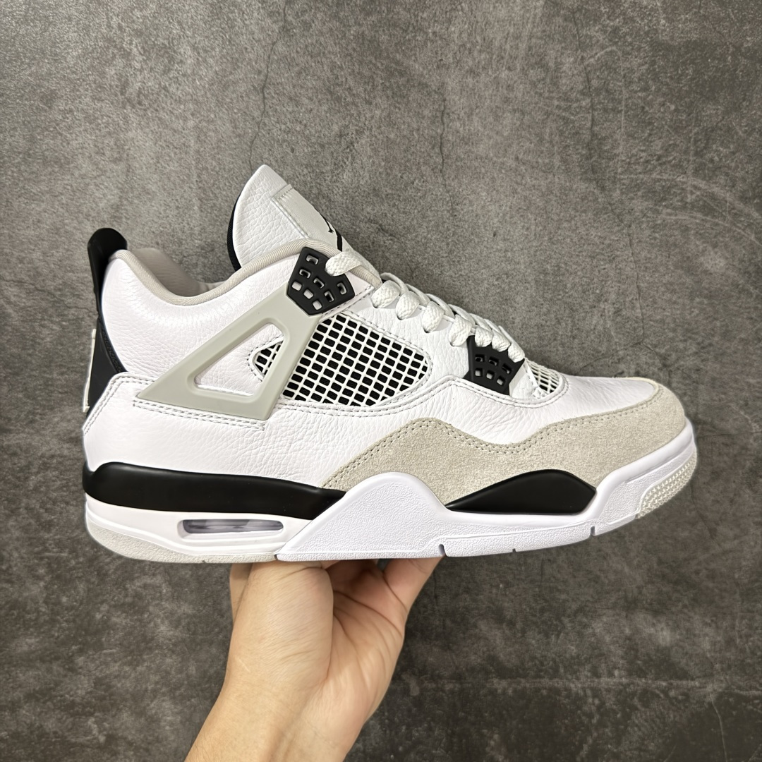 【OV纯原】Air Jordan AJ4 黑白灰 小白水泥 DH6927-111 全套原纸板楦头开发 原厂特供皮料加持 完美四代版型 一比一鞋头弧度高度鞋身弧度 数据细节工艺流程均保持原鞋一致 原厂TPU网格鞋带扣 原厂织唛标 原厂飞人电绣工艺 印刷中底布 四线拉帮 米色美纹纸贴合固定 进口港宝加持 后跟自然饱满 追求极致完美 每一双都是工艺品 尺码:40-47.5-选品中心