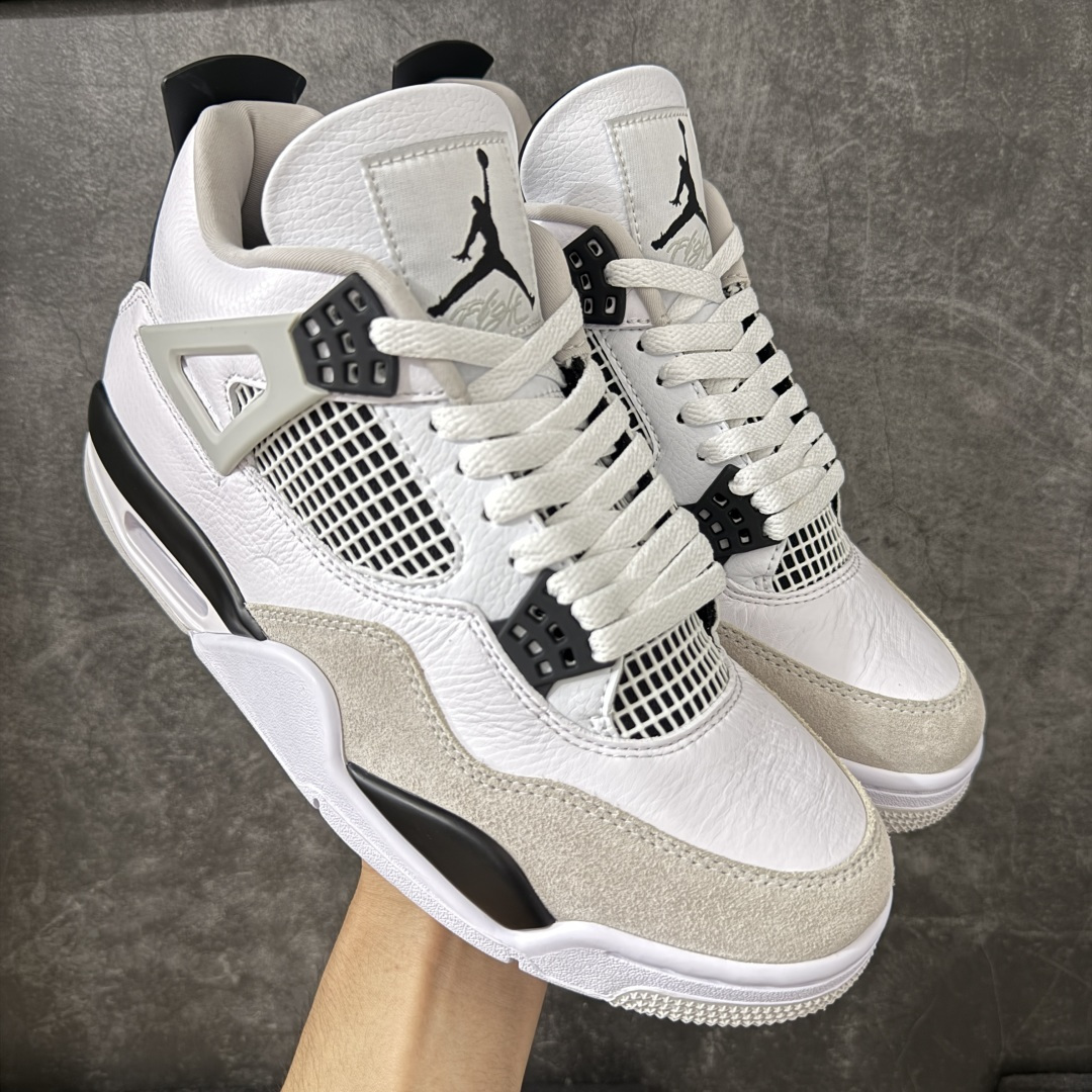 【OV纯原】Air Jordan AJ4 黑白灰 小白水泥 DH6927-111 全套原纸板楦头开发 原厂特供皮料加持 完美四代版型 一比一鞋头弧度高度鞋身弧度 数据细节工艺流程均保持原鞋一致 原厂TPU网格鞋带扣 原厂织唛标 原厂飞人电绣工艺 印刷中底布 四线拉帮 米色美纹纸贴合固定 进口港宝加持 后跟自然饱满 追求极致完美 每一双都是工艺品 尺码:40-47.5-选品中心