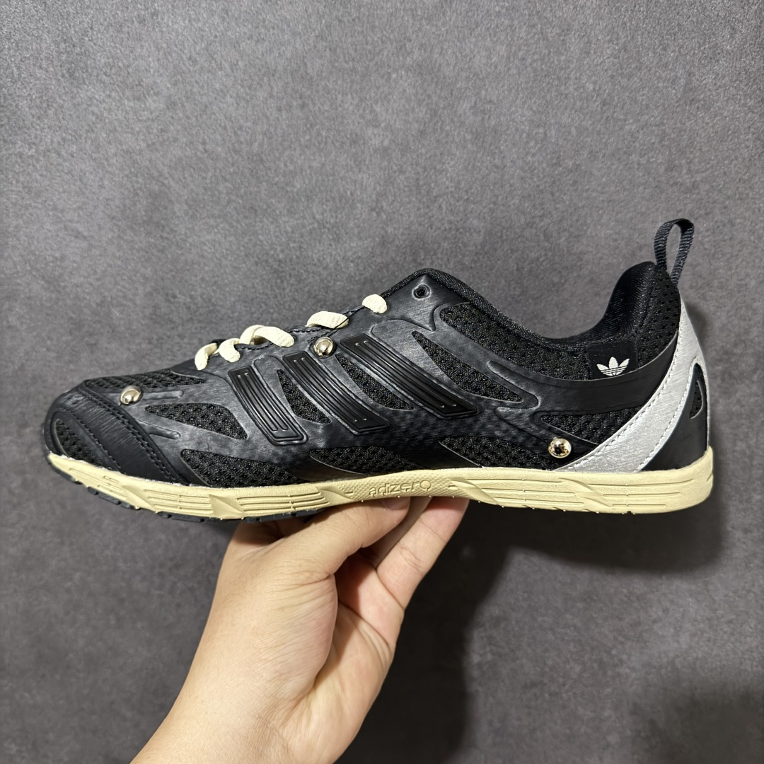 图片[2]-【公司级】阿迪达斯 （adidas） SONG FOR THE MUTE X ADIDAS ORIGINALS ADIZERO PR SFTM-006 舒适百搭透气跑步鞋 Adizero PR SFTM 是adidas Originals与设计师品牌Song for the Mute（SFTM）联名推出的鞋款，设计灵感源自经典Adizero竞速鞋，融入街头潮流元素，包含铆钉装饰、做旧工艺等细节，主打轻量舒适与复古美学#sftm联名阿迪达斯 货号： HP3523 尺码：36 36⅔ 37⅓ 38 38⅔ 39⅓ 40 40⅔ 41⅓ 42 42⅔ 43⅓ 44 45-选品中心