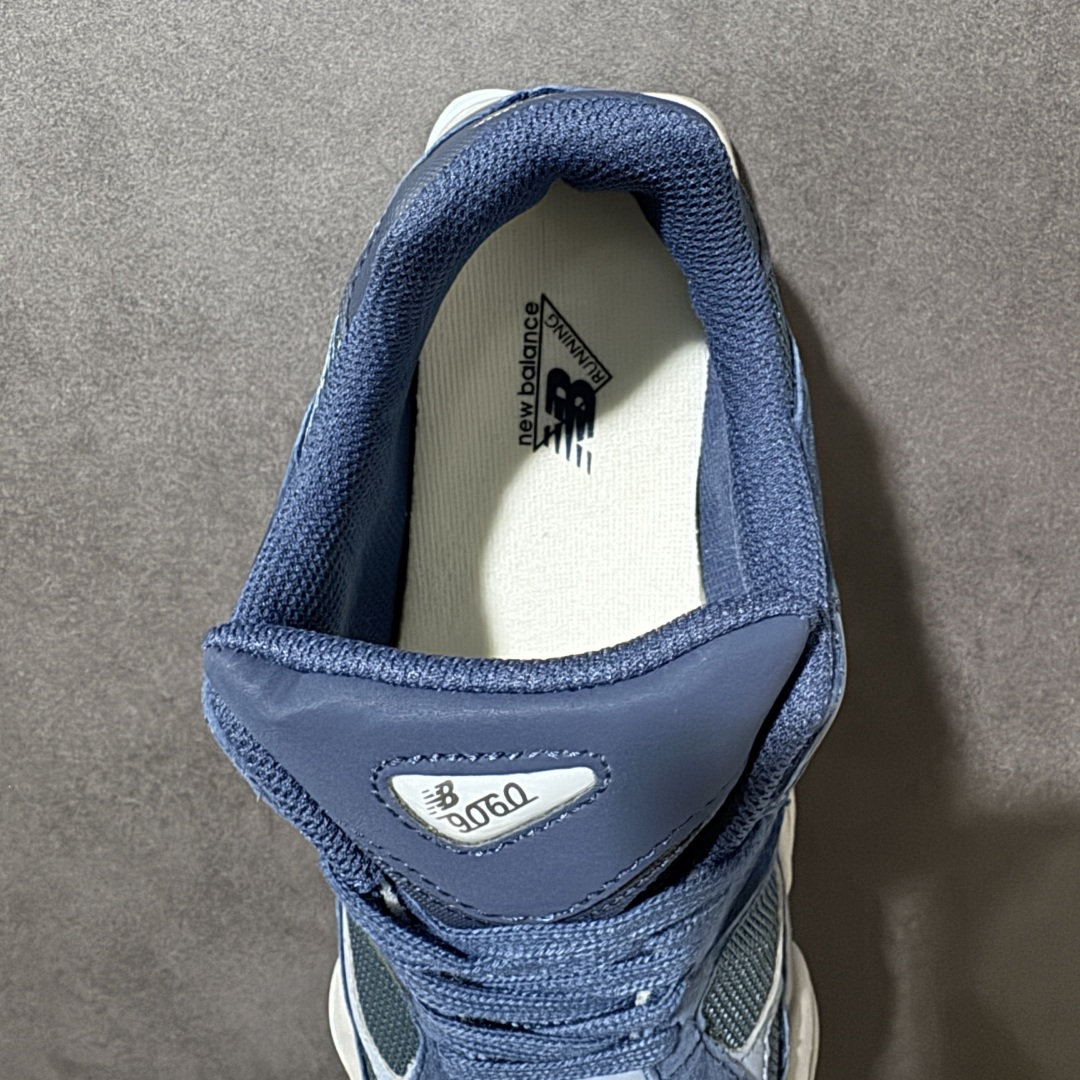 图片[6]-【公司级】New Balance NB9060 联名款复古休闲运动慢跑鞋 #鞋款灵感源自设计师本人对夏日的怀日回忆。鞋面大身由空间双格及磨砂鞋面拼接而生，配以柔和、温暖的粉橘色调，夏日氛围拉满 #采用大面积网眼以及麂皮材质覆盖鞋身，还原经典气质。搭载ABZORB避震科技，由泡沫聚酯制成，上脚可以有效减少由鞋底反弹对身体及双腿的冲击力 货号： U906023D 尺码：36 37 37.5 38 38.5 39 40 40.5 41 42 42.5 43 44 45-选品中心