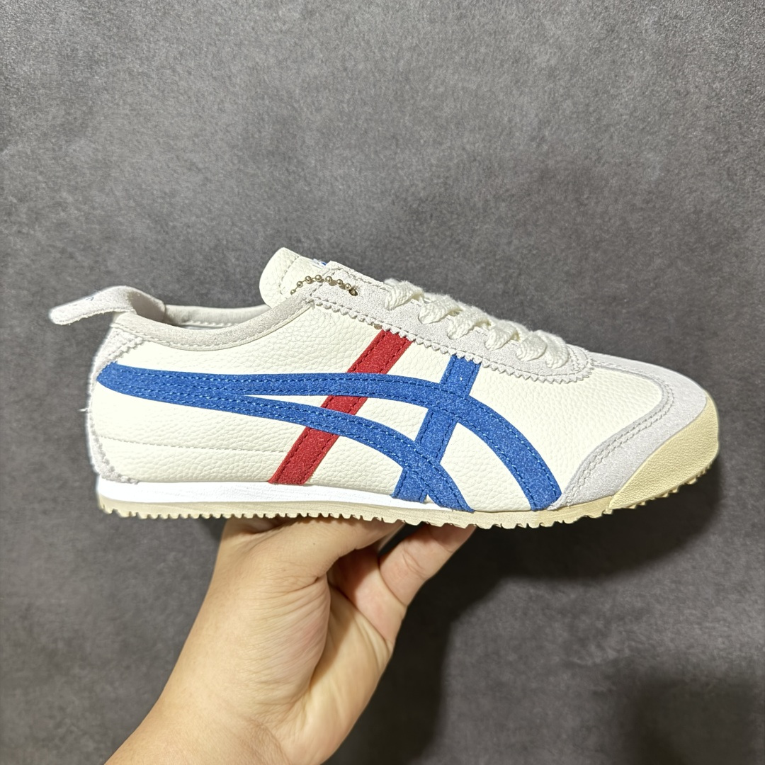 特价【GQ福利】Onitsuka Tiger鬼塚虎 Mexico 66 舒适百搭 经典复古 耐磨透气 低帮 休闲 跑步鞋 男女同款 鬼冢虎经典复古休闲鞋,复古鞋型永不过时。皮革拼翻毛皮鞋面质感出众,标志性撞色虎爪条纹极具辨识度,生胶大底轻便防滑。百搭低帮版型,轻松驾驭各类日常穿搭,是复古风穿搭不可缺少的单品。 尺码:36 37 37.5 38 39 39.5 40 40.5 41 42 42.5 43.5 44 45 货号:TH2J4L-0142-选品中心