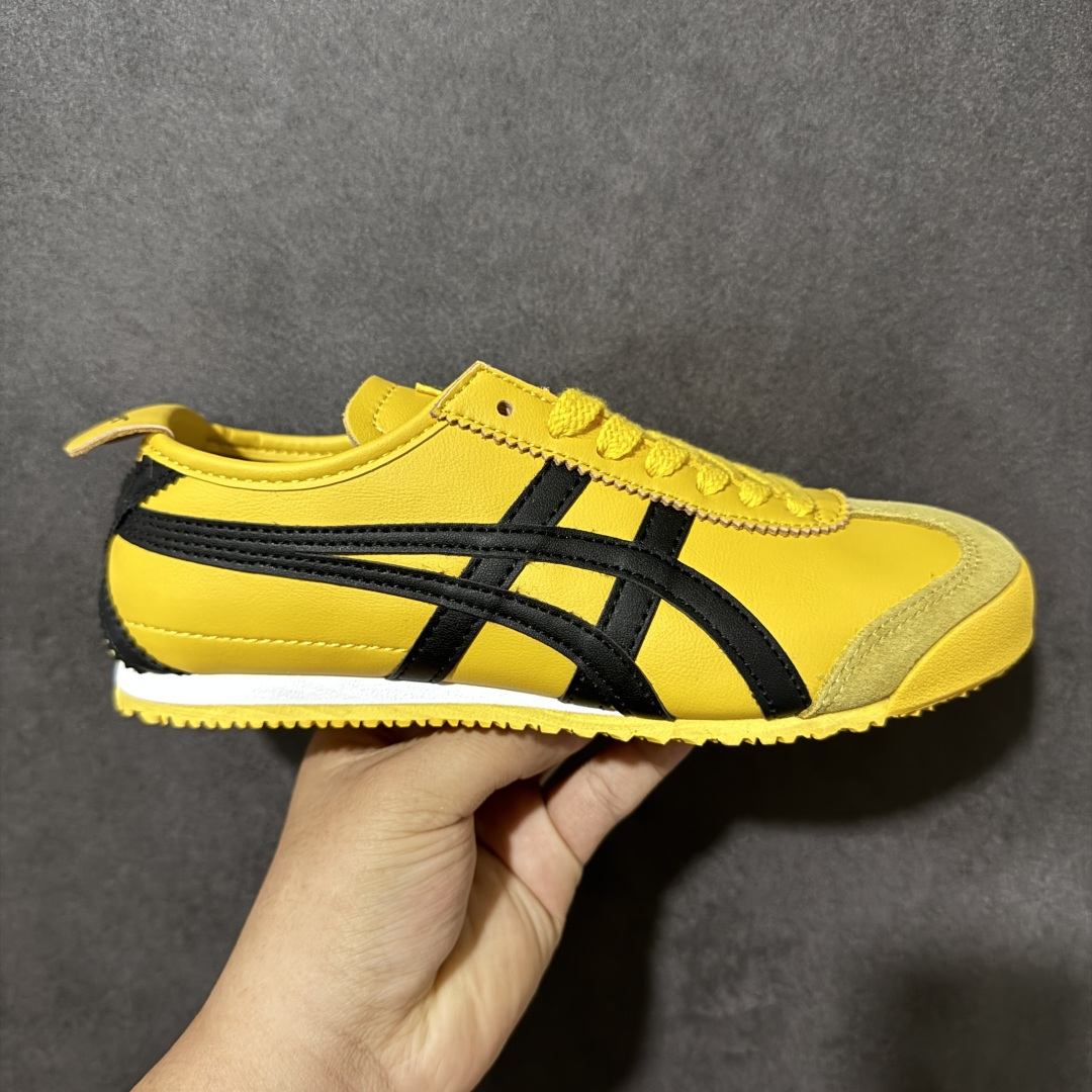 图片[17]-特价【GQ福利】Onitsuka Tiger鬼塚虎 Mexico 66 舒适百搭 经典复古 耐磨透气 低帮 休闲 跑步鞋 男女同款 鬼冢虎经典复古休闲鞋，复古鞋型永不过时。皮革拼翻毛皮鞋面质感出众，标志性撞色虎爪条纹极具辨识度，生胶大底轻便防滑。百搭低帮版型，轻松驾驭各类日常穿搭，是复古风穿搭不可缺少的单品。 尺码：36 37 37.5 38 39 39.5 40 40.5 41 42 42.5 43.5 44 45 货号：TH2J4L-0142-选品中心