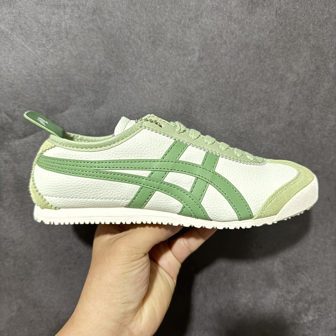 图片[11]-特价【GQ福利】Onitsuka Tiger鬼塚虎 Mexico 66 舒适百搭 经典复古 耐磨透气 低帮 休闲 跑步鞋 男女同款 鬼冢虎经典复古休闲鞋，复古鞋型永不过时。皮革拼翻毛皮鞋面质感出众，标志性撞色虎爪条纹极具辨识度，生胶大底轻便防滑。百搭低帮版型，轻松驾驭各类日常穿搭，是复古风穿搭不可缺少的单品。 尺码：36 37 37.5 38 39 39.5 40 40.5 41 42 42.5 43.5 44 45 货号：TH2J4L-0142-选品中心