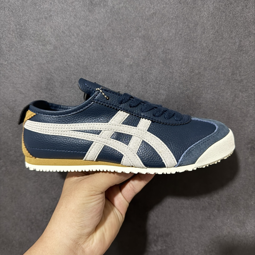 图片[20]-特价【GQ福利】Onitsuka Tiger鬼塚虎 Mexico 66 舒适百搭 经典复古 耐磨透气 低帮 休闲 跑步鞋 男女同款 鬼冢虎经典复古休闲鞋，复古鞋型永不过时。皮革拼翻毛皮鞋面质感出众，标志性撞色虎爪条纹极具辨识度，生胶大底轻便防滑。百搭低帮版型，轻松驾驭各类日常穿搭，是复古风穿搭不可缺少的单品。 尺码：36 37 37.5 38 39 39.5 40 40.5 41 42 42.5 43.5 44 45 货号：TH2J4L-0142-选品中心