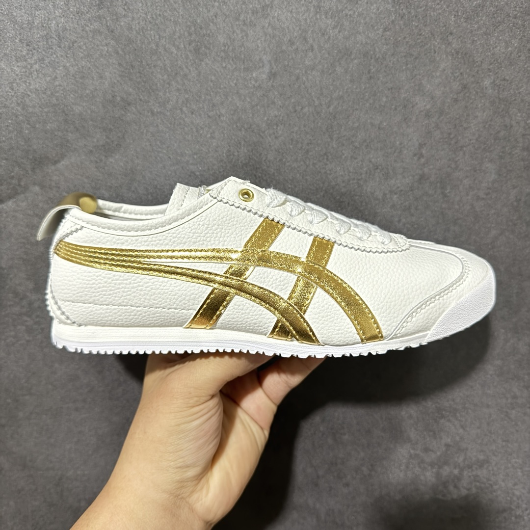 图片[12]-特价【GQ福利】Onitsuka Tiger鬼塚虎 Mexico 66 舒适百搭 经典复古 耐磨透气 低帮 休闲 跑步鞋 男女同款 鬼冢虎经典复古休闲鞋，复古鞋型永不过时。皮革拼翻毛皮鞋面质感出众，标志性撞色虎爪条纹极具辨识度，生胶大底轻便防滑。百搭低帮版型，轻松驾驭各类日常穿搭，是复古风穿搭不可缺少的单品。 尺码：36 37 37.5 38 39 39.5 40 40.5 41 42 42.5 43.5 44 45 货号：TH2J4L-0142-选品中心