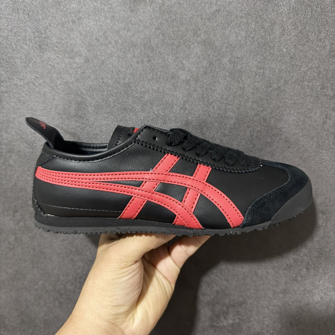 图片[19]-特价【GQ福利】Onitsuka Tiger鬼塚虎 Mexico 66 舒适百搭 经典复古 耐磨透气 低帮 休闲 跑步鞋 男女同款 鬼冢虎经典复古休闲鞋，复古鞋型永不过时。皮革拼翻毛皮鞋面质感出众，标志性撞色虎爪条纹极具辨识度，生胶大底轻便防滑。百搭低帮版型，轻松驾驭各类日常穿搭，是复古风穿搭不可缺少的单品。 尺码：36 37 37.5 38 39 39.5 40 40.5 41 42 42.5 43.5 44 45 货号：TH2J4L-0142-选品中心