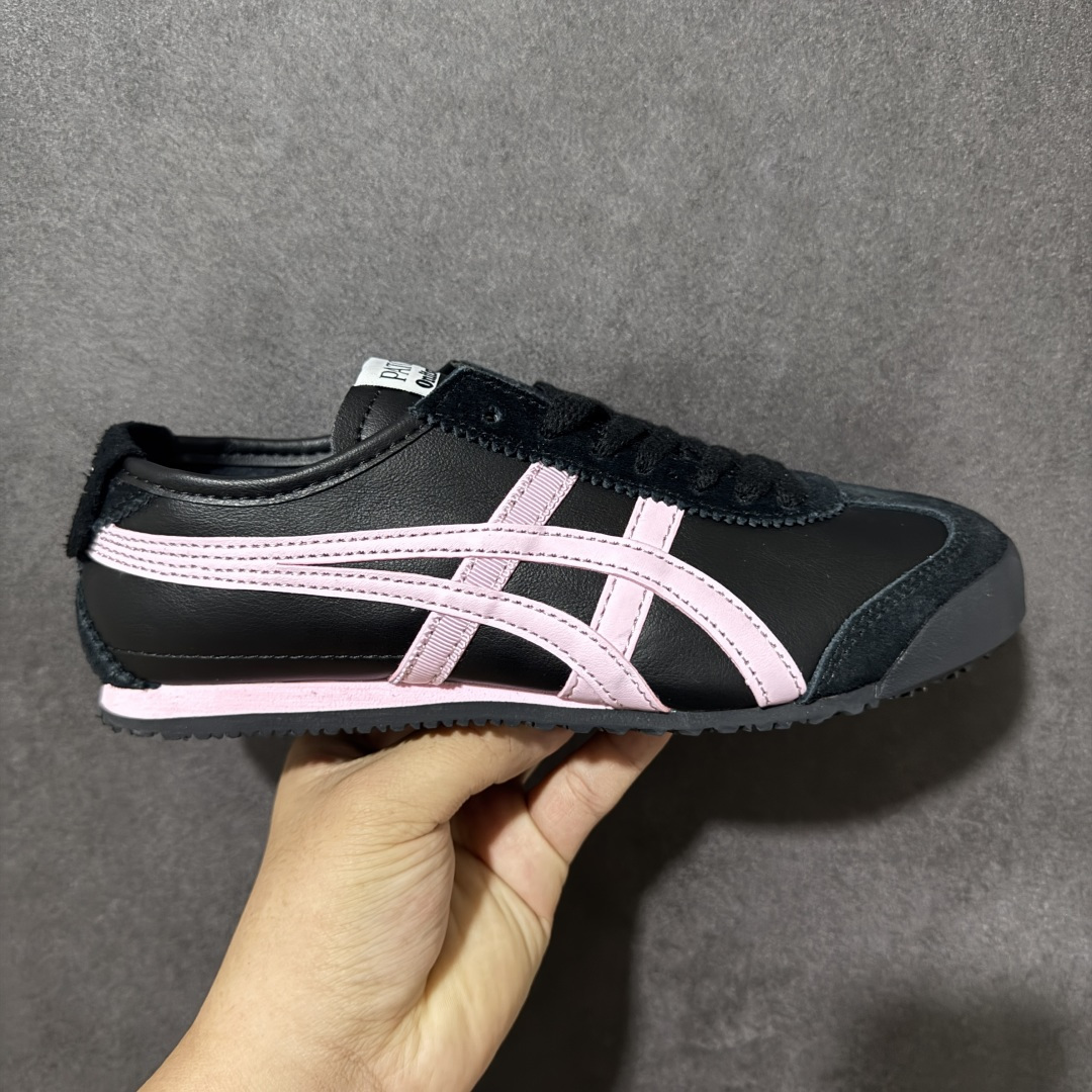 图片[22]-特价【GQ福利】Onitsuka Tiger鬼塚虎 Mexico 66 舒适百搭 经典复古 耐磨透气 低帮 休闲 跑步鞋 男女同款 鬼冢虎经典复古休闲鞋，复古鞋型永不过时。皮革拼翻毛皮鞋面质感出众，标志性撞色虎爪条纹极具辨识度，生胶大底轻便防滑。百搭低帮版型，轻松驾驭各类日常穿搭，是复古风穿搭不可缺少的单品。 尺码：36 37 37.5 38 39 39.5 40 40.5 41 42 42.5 43.5 44 45 货号：TH2J4L-0142-选品中心