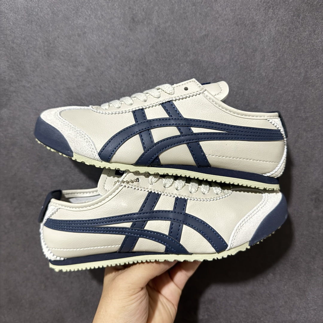 图片[21]-特价【GQ福利】Onitsuka Tiger鬼塚虎 Mexico 66 舒适百搭 经典复古 耐磨透气 低帮 休闲 跑步鞋 男女同款 鬼冢虎经典复古休闲鞋，复古鞋型永不过时。皮革拼翻毛皮鞋面质感出众，标志性撞色虎爪条纹极具辨识度，生胶大底轻便防滑。百搭低帮版型，轻松驾驭各类日常穿搭，是复古风穿搭不可缺少的单品。 尺码：36 37 37.5 38 39 39.5 40 40.5 41 42 42.5 43.5 44 45 货号：TH2J4L-0142-选品中心