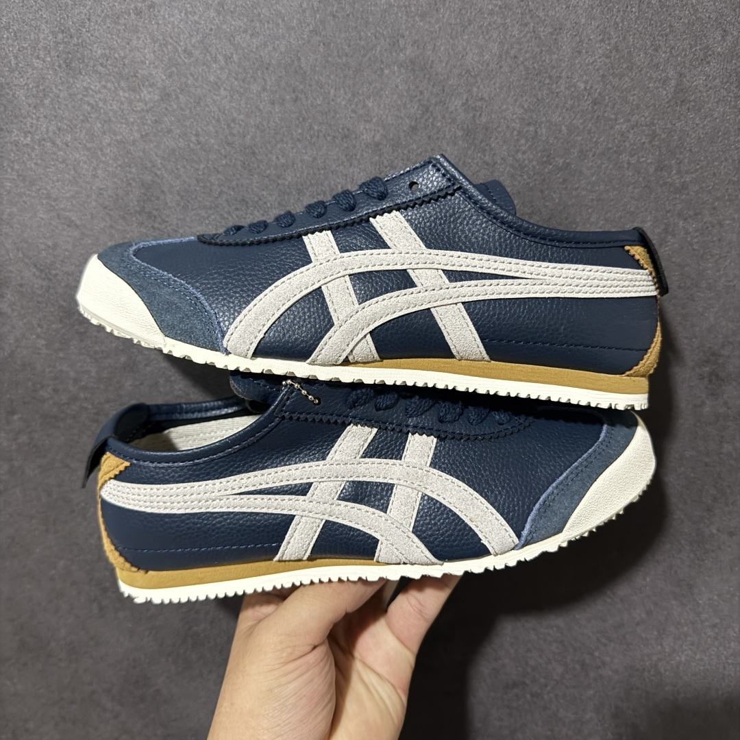 图片[20]-特价【GQ福利】Onitsuka Tiger鬼塚虎 Mexico 66 舒适百搭 经典复古 耐磨透气 低帮 休闲 跑步鞋 男女同款 鬼冢虎经典复古休闲鞋，复古鞋型永不过时。皮革拼翻毛皮鞋面质感出众，标志性撞色虎爪条纹极具辨识度，生胶大底轻便防滑。百搭低帮版型，轻松驾驭各类日常穿搭，是复古风穿搭不可缺少的单品。 尺码：36 37 37.5 38 39 39.5 40 40.5 41 42 42.5 43.5 44 45 货号：TH2J4L-0142-选品中心