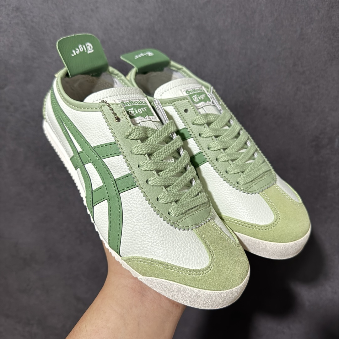 图片[11]-特价【GQ福利】Onitsuka Tiger鬼塚虎 Mexico 66 舒适百搭 经典复古 耐磨透气 低帮 休闲 跑步鞋 男女同款 鬼冢虎经典复古休闲鞋，复古鞋型永不过时。皮革拼翻毛皮鞋面质感出众，标志性撞色虎爪条纹极具辨识度，生胶大底轻便防滑。百搭低帮版型，轻松驾驭各类日常穿搭，是复古风穿搭不可缺少的单品。 尺码：36 37 37.5 38 39 39.5 40 40.5 41 42 42.5 43.5 44 45 货号：TH2J4L-0142-选品中心