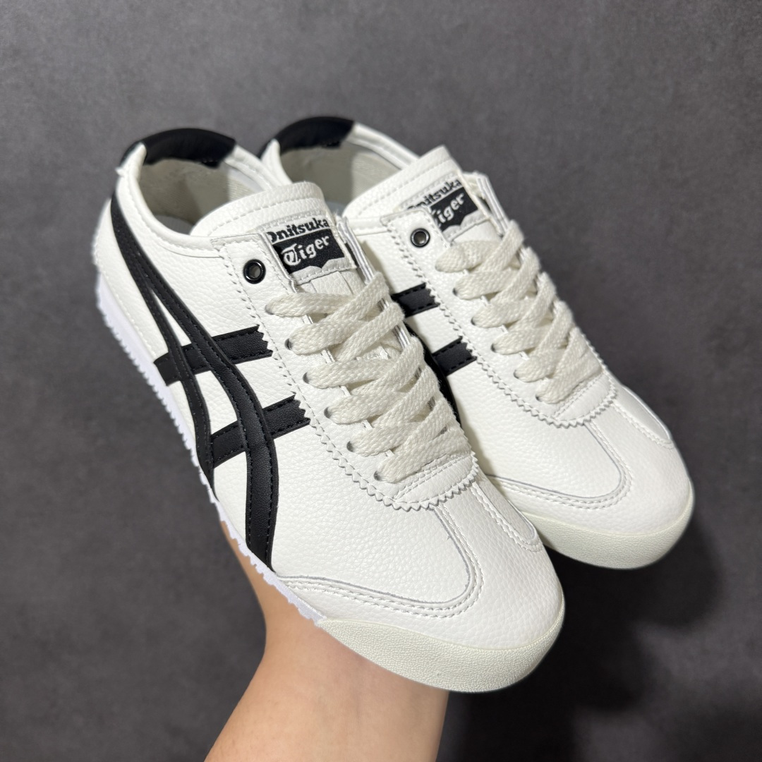 图片[7]-特价【GQ福利】Onitsuka Tiger鬼塚虎 Mexico 66 舒适百搭 经典复古 耐磨透气 低帮 休闲 跑步鞋 男女同款 鬼冢虎经典复古休闲鞋，复古鞋型永不过时。皮革拼翻毛皮鞋面质感出众，标志性撞色虎爪条纹极具辨识度，生胶大底轻便防滑。百搭低帮版型，轻松驾驭各类日常穿搭，是复古风穿搭不可缺少的单品。 尺码：36 37 37.5 38 39 39.5 40 40.5 41 42 42.5 43.5 44 45 货号：TH2J4L-0142-选品中心