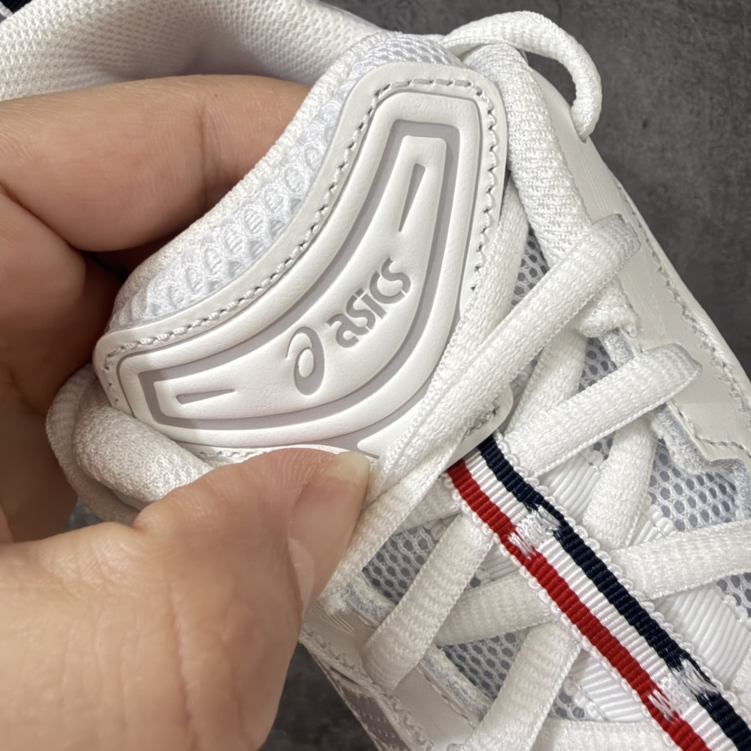 图片[7]-【Zok版本】TB x Kayano 14 联名 ASICS x Thom Browne x GEL-KAYANO 14 亚瑟士系列复古舒适织物合成革减震防滑耐磨低帮休闲跑步鞋 私人订单 顶级版本 原版采购1比1开发 配件齐 原装纸板楦头 独家私模五层组合大底 原厂定制缓震硅胶加持 原盒原配 官方四联吊牌 一比一同步原鞋工艺和用料 鞋面原厂“三明治”多层网布 区别其他同价版本 鞋垫采用原厂OrthoLite欧索莱材质 非普通海玻璃鞋垫 后跟一样采用了GEL缓震胶 整体系列设计非常的科技感 锻炼跑步的同时让你一样时尚百搭 尺码：36 37 37.5 38 39 39.5 40 40.5 41.5 42 42.5 43.5 44 44.5 45 46.5 47-选品中心