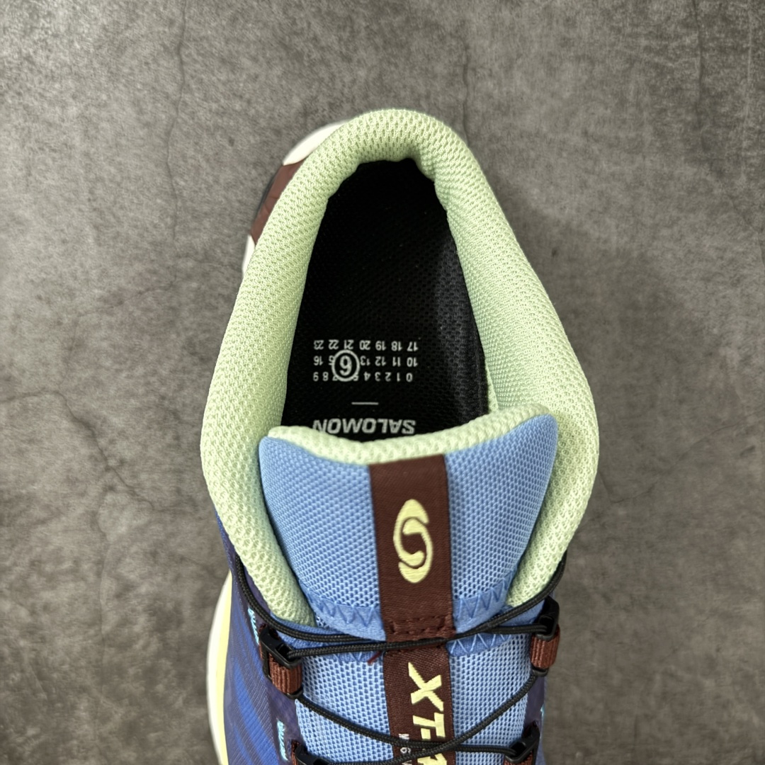图片[8]-【莞产纯原】SALOMON萨洛蒙 XT-4 MULE MM6 MAISON MARGIELA 户外半拖运动训练鞋 给脚掌足够的支撑性 软硬适中 因为没有鞋后跟 所以包裹性没有那么强 反而舒适度更高了 穿着脚感很松 很强的鞋面的透气性 碳纤维纹理的装饰显得很高级 鞋带采用了快速抽绳的设计 配合特别的鞋后跟设计 彻底成为一脚蹬 货号：478113 尺码： 36 37 37.5 38 38.5 39.5 40 40.5 41.5 42 42.5 43 44 44.5 45-选品中心