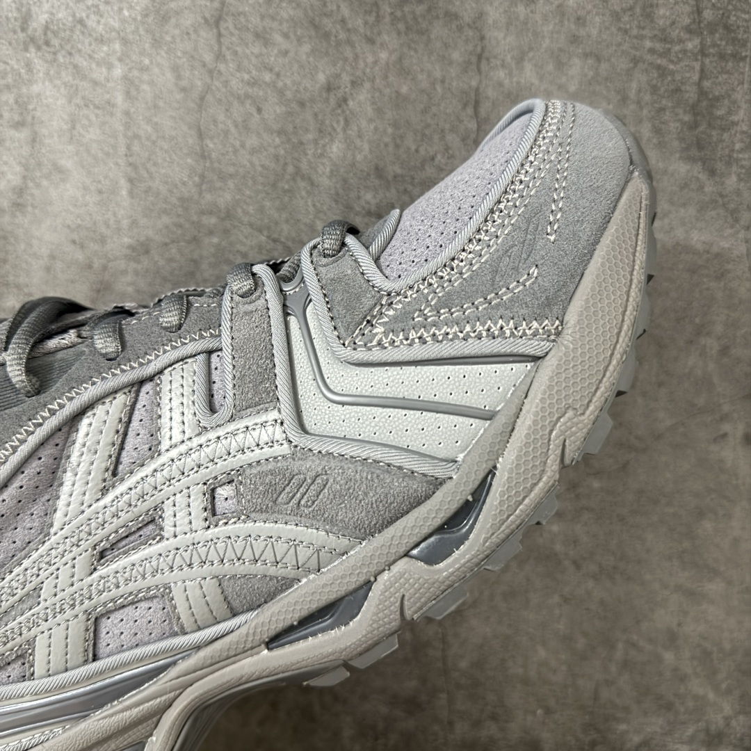 图片[6]-【Zok版本】TB x Kayano 14 联名 ASICS x Thom Browne x GEL-KAYANO 14 亚瑟士系列复古舒适织物合成革减震防滑耐磨低帮休闲跑步鞋 私人订单 顶级版本 原版采购1比1开发 配件齐 原装纸板楦头 独家私模五层组合大底 原厂定制缓震硅胶加持 原盒原配 官方四联吊牌 一比一同步原鞋工艺和用料 鞋面原厂“三明治”多层网布 区别其他同价版本 鞋垫采用原厂OrthoLite欧索莱材质 非普通海玻璃鞋垫 后跟一样采用了GEL缓震胶 整体系列设计非常的科技感 锻炼跑步的同时让你一样时尚百搭 尺码：36 37 37.5 38 39 39.5 40 40.5 41.5 42 42.5 43.5 44 44.5 45 46.5 47-选品中心