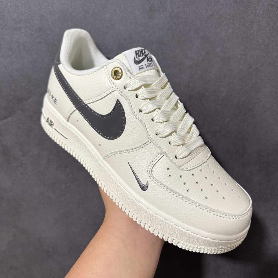 图片[3]-【公司级】Nk Air Force 1’07 Lv8 定制款 空军一号低帮百搭休闲板鞋 定制鞋盒 做工、细节完美 高清洁度 皮革切割边缘无毛边 实拍如图 所见即所得 货号：NK0621-100 尺码：36-40-选品中心