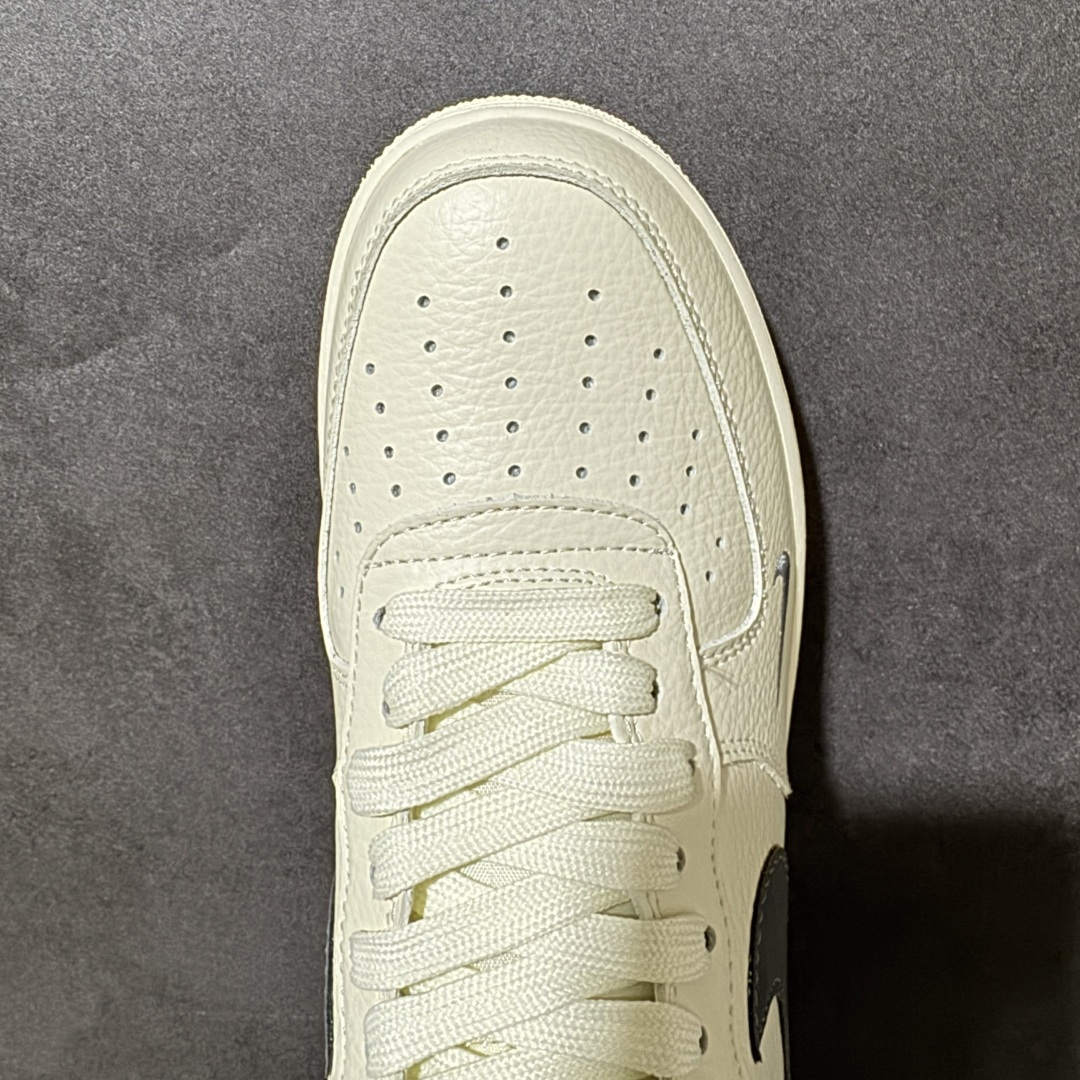 图片[5]-【公司级】Nk Air Force 1’07 Lv8 定制款 空军一号低帮百搭休闲板鞋 定制鞋盒 做工、细节完美 高清洁度 皮革切割边缘无毛边 实拍如图 所见即所得 货号：NK0621-100 尺码：36-40-选品中心