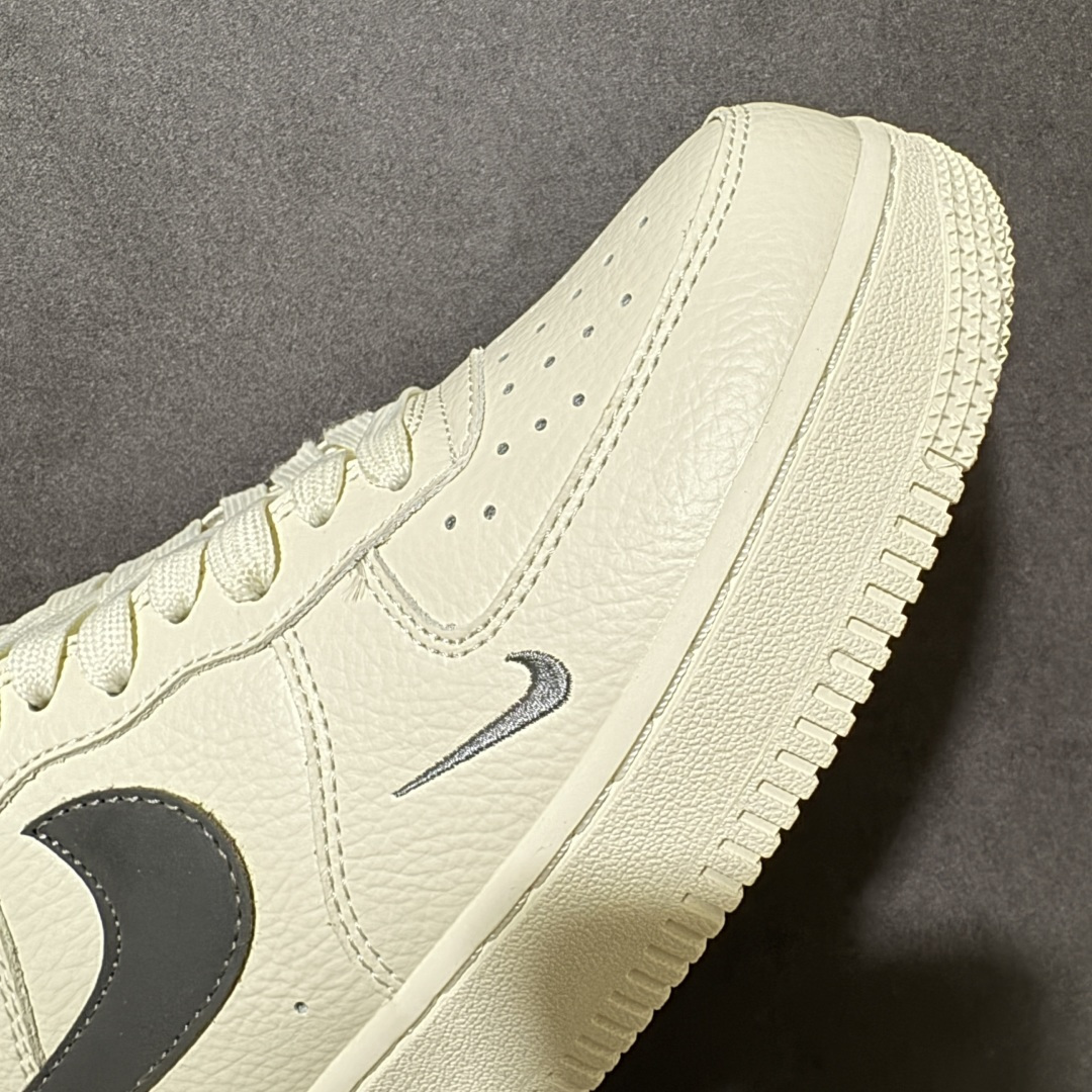 图片[8]-【公司级】Nk Air Force 1’07 Lv8 定制款 空军一号低帮百搭休闲板鞋 定制鞋盒 做工、细节完美 高清洁度 皮革切割边缘无毛边 实拍如图 所见即所得 货号：NK0621-100 尺码：36-40-选品中心