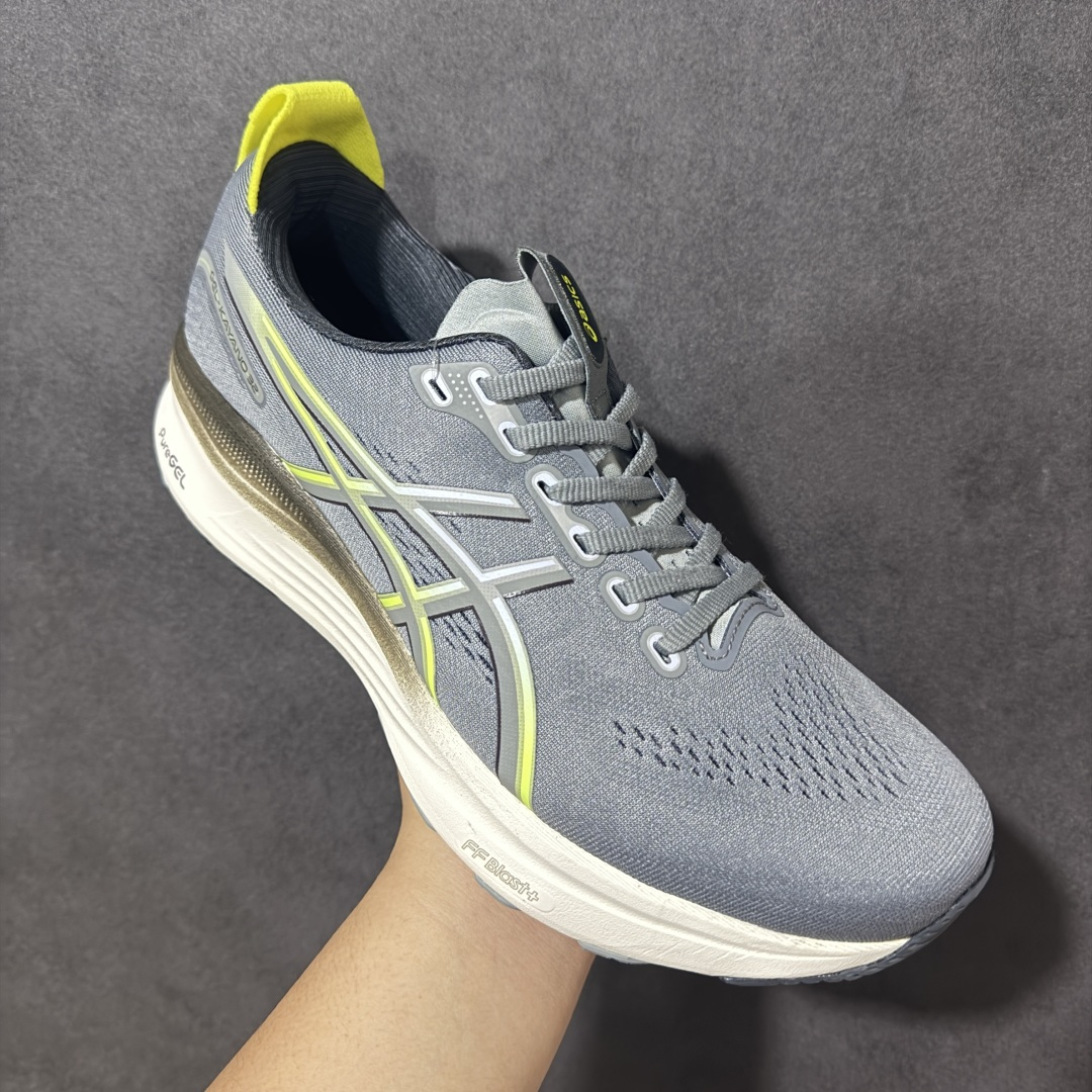 图片[3]-【公司级】ASICS GEL-KAYANO 32 亚瑟士 PLATINUM低帮专业有氧超轻便运动跑步鞋 全新原装数据开发 符合人体工程学 一体式双层编制鞋面 高弹性面料 货号：1011C052-021 尺码：36～45-选品中心