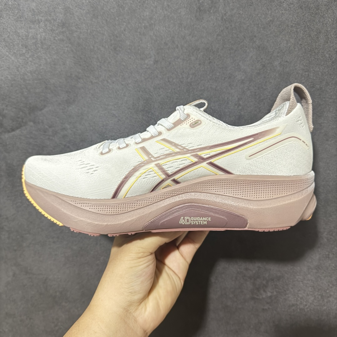 图片[2]-【公司级】ASICS GEL-KAYANO 30 亚瑟士 PLATINUM低帮专业有氧超轻便运动跑步鞋 全新原装数据开发 符合人体工程学 一体式双层编制鞋面 高弹性面料 货号：1011B764-100 尺码：39～45-选品中心