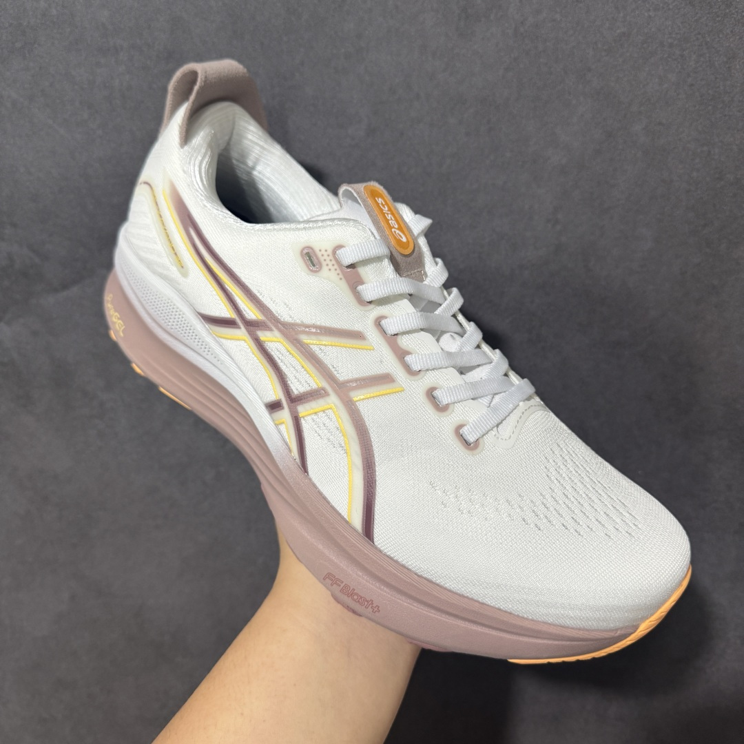 图片[3]-【公司级】ASICS GEL-KAYANO 30 亚瑟士 PLATINUM低帮专业有氧超轻便运动跑步鞋 全新原装数据开发 符合人体工程学 一体式双层编制鞋面 高弹性面料 货号：1011B764-100 尺码：39～45-选品中心