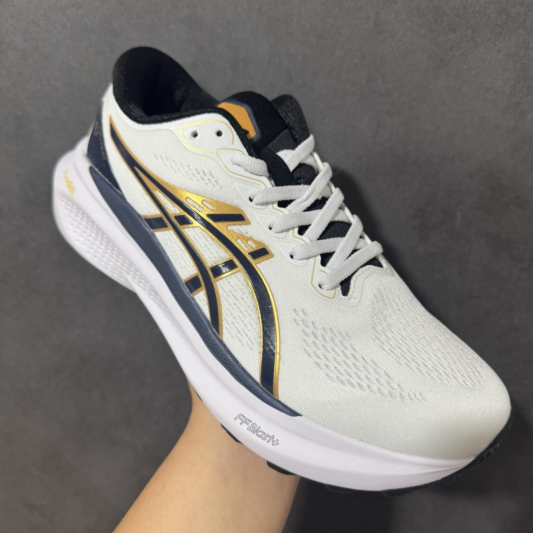 图片[3]-【公司级】ASICS GEL-KAYANO 30 亚瑟士 PLATINUM低帮专业有氧超轻便运动跑步鞋 全新原装数据开发 符合人体工程学 一体式双层编制鞋面 高弹性面料 货号：1011B548-100 尺码：39～45-选品中心