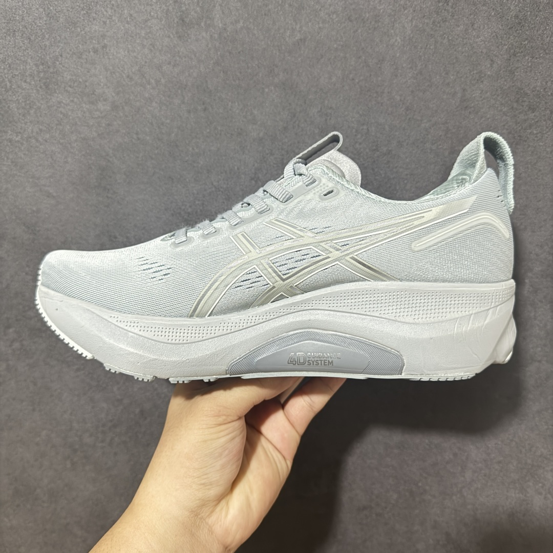 图片[2]-【公司级】ASICS GEL-KAYANO 32 亚瑟士 PLATINUM低帮专业有氧超轻便运动跑步鞋 全新原装数据开发 符合人体工程学 一体式双层编制鞋面 高弹性面料 货号：1012B838-020 尺码：39～45-选品中心