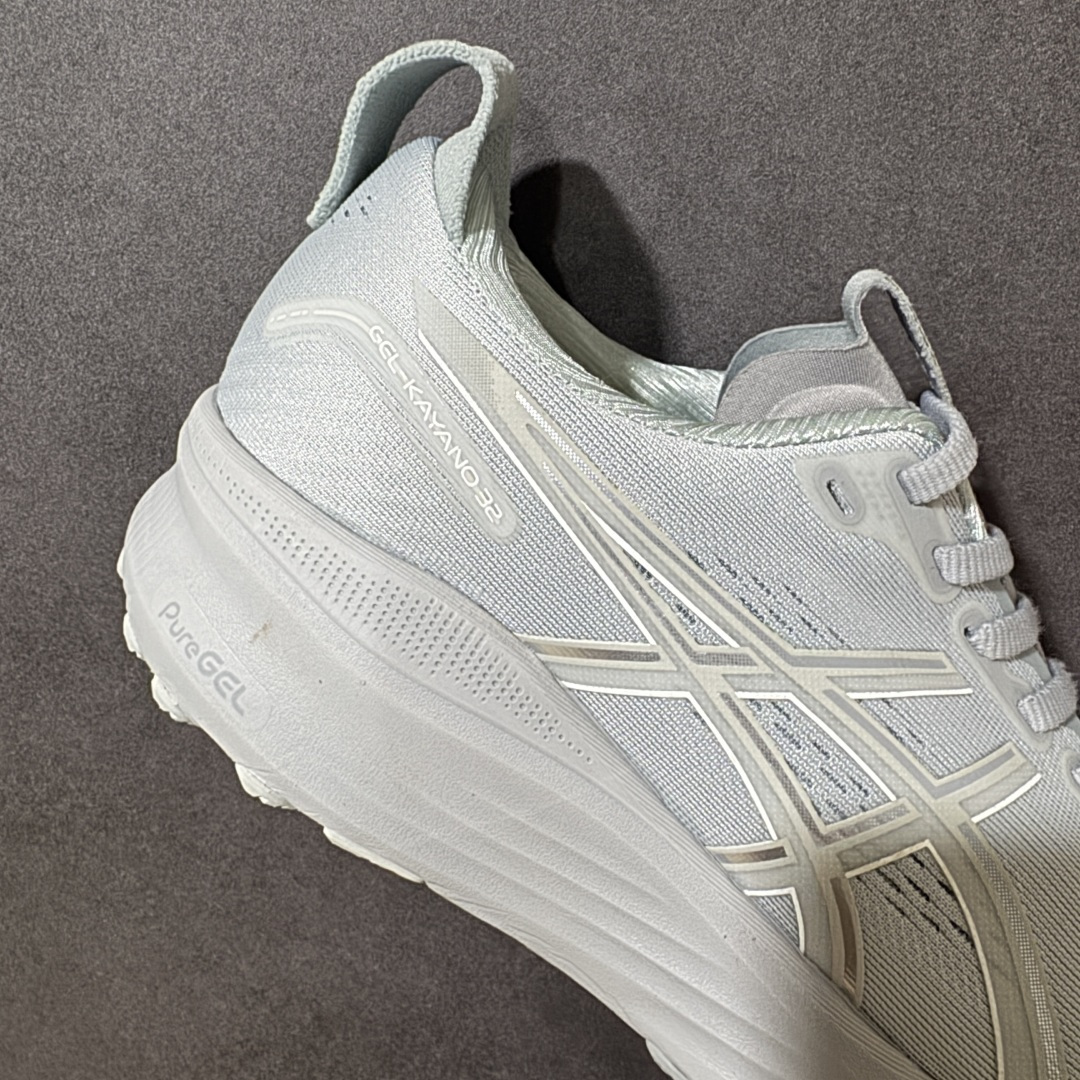 图片[7]-【公司级】ASICS GEL-KAYANO 32 亚瑟士 PLATINUM低帮专业有氧超轻便运动跑步鞋 全新原装数据开发 符合人体工程学 一体式双层编制鞋面 高弹性面料 货号：1012B838-020 尺码：39～45-选品中心
