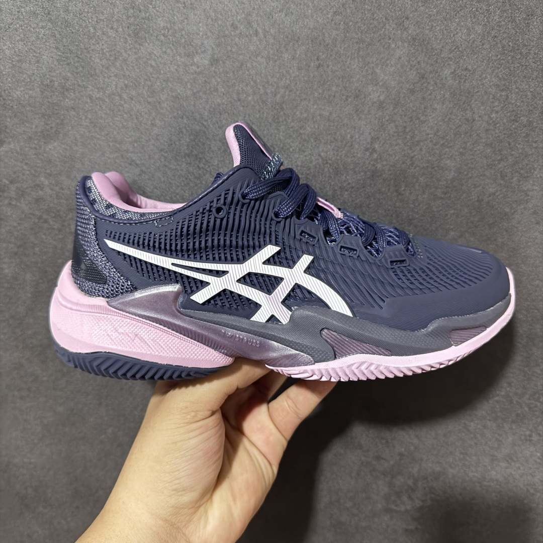 【公司级】ASICS COURT FF3 NOVAK 亚瑟士 亚瑟士网球鞋男小德球鞋 德约科维奇专业球鞋 专业跑步鞋鞋减震助弹防滑气跑步鞋 (高帮减震助弹)亚瑟士是专业的跑步鞋款 脚后跟搭载后跟稳定 将启动时的横向力化解成纵向力帮助运动员起跳 货号：1042A221 500 尺码：36 37 37.5 38 38.5 39 40 40.5 41 42 42.5 43 44 45 46 47-选品中心