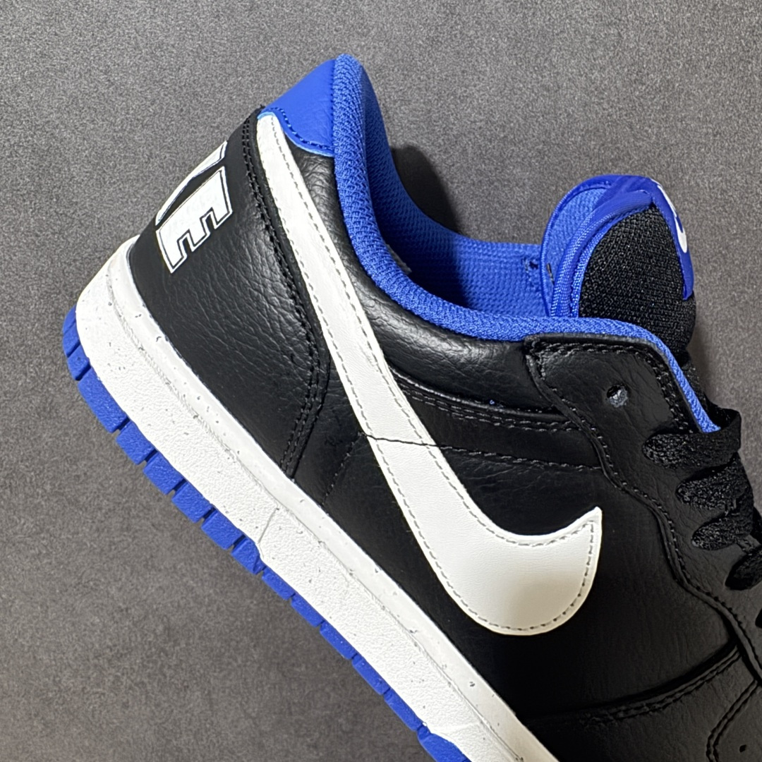 图片[7]-【公司级】Nike Big Nike Low Lux 全系配色陆续出货-黑水蓝 大厂纯原品质出货 超高清洁度 皮料切割干净无任何毛边 细节完美 于经典复古风格的休闲板鞋，整体是低饱和度的复古配色，百搭且自带“美式复古感”。鞋后跟的“NIKE”字母标识，也是这一系列的标志性设计 细节感满满，复古氛围狠狠拿捏！全系经典复古永不过时！ 货号：355152-018 尺码：36 36.5 37.5 38 38.5 39 40 40.5 41 42 42.5 43 44 44.5 45-选品中心