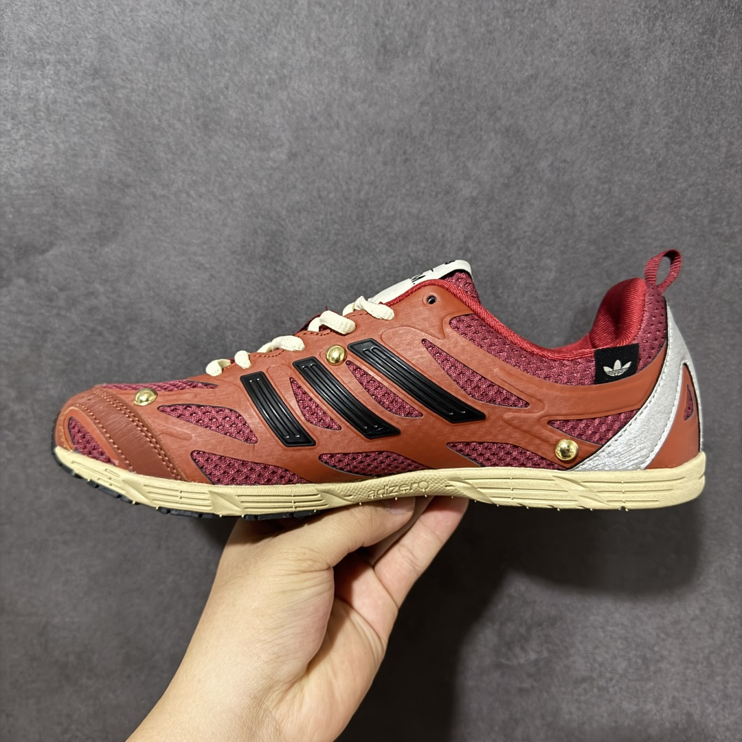 图片[2]-【公司级】Adidas Adizero PR Sftm HP3522 联名款 阿迪低帮休闲生活鞋 薄底鞋 adidas originals × SONG FOR THE MUTE Adizero PR SFTM-006 舒适百搭 织物 跑步鞋 男女同款 红米  尺码：36 36.5 37 38 38.5 39 40 40.5 41 42 42.5 43 44 44.5 45-选品中心
