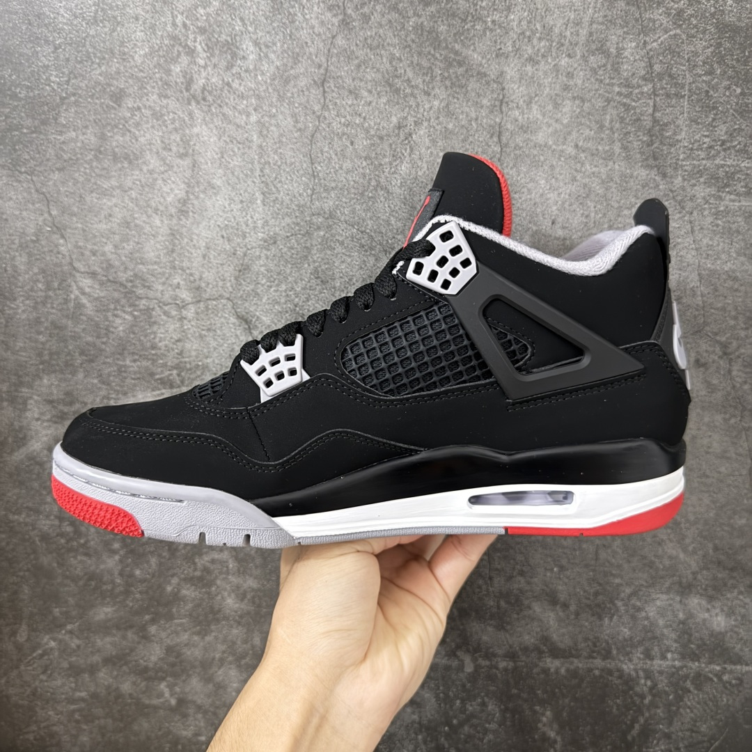 图片[2]-【原厂版】Jordan Air Jordan 4 Retro 2026复刻黑红 舒适贴合 支撑 复古篮球鞋 男款IX8180-001 全新升级改良 原鞋原楦原纸板同源开发 完美呈现乔4的版型 内侧正确双色网格 还原细节 原厂皮料 正确气垫颜色 正确网格工艺 正确拉帮工艺 全鞋原装材料制作 原档案原模具打造 支持全方位与正品对比 尺码：40-47.5-选品中心