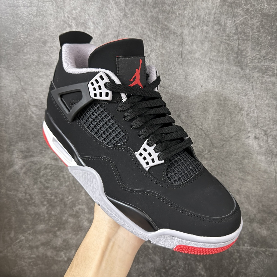 图片[3]-【原厂版】Jordan Air Jordan 4 Retro 2026复刻黑红 舒适贴合 支撑 复古篮球鞋 男款IX8180-001 全新升级改良 原鞋原楦原纸板同源开发 完美呈现乔4的版型 内侧正确双色网格 还原细节 原厂皮料 正确气垫颜色 正确网格工艺 正确拉帮工艺 全鞋原装材料制作 原档案原模具打造 支持全方位与正品对比 尺码：40-47.5-选品中心