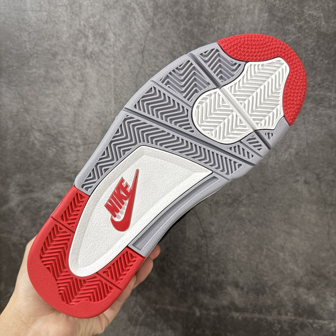 图片[9]-【原厂版】Jordan Air Jordan 4 Retro 2026复刻黑红 舒适贴合 支撑 复古篮球鞋 男款IX8180-001 全新升级改良 原鞋原楦原纸板同源开发 完美呈现乔4的版型 内侧正确双色网格 还原细节 原厂皮料 正确气垫颜色 正确网格工艺 正确拉帮工艺 全鞋原装材料制作 原档案原模具打造 支持全方位与正品对比 尺码：40-47.5-选品中心