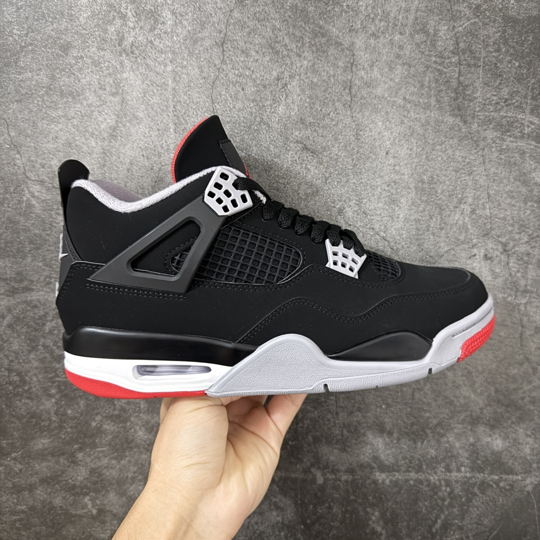【原厂版】Jordan Air Jordan 4 Retro 2026复刻黑红 舒适贴合 支撑 复古篮球鞋 男款IX8180-001 全新升级改良 原鞋原楦原纸板同源开发 完美呈现乔4的版型 内侧正确双色网格 还原细节 原厂皮料 正确气垫颜色 正确网格工艺 正确拉帮工艺 全鞋原装材料制作 原档案原模具打造 支持全方位与正品对比 尺码：40-47.5-选品中心