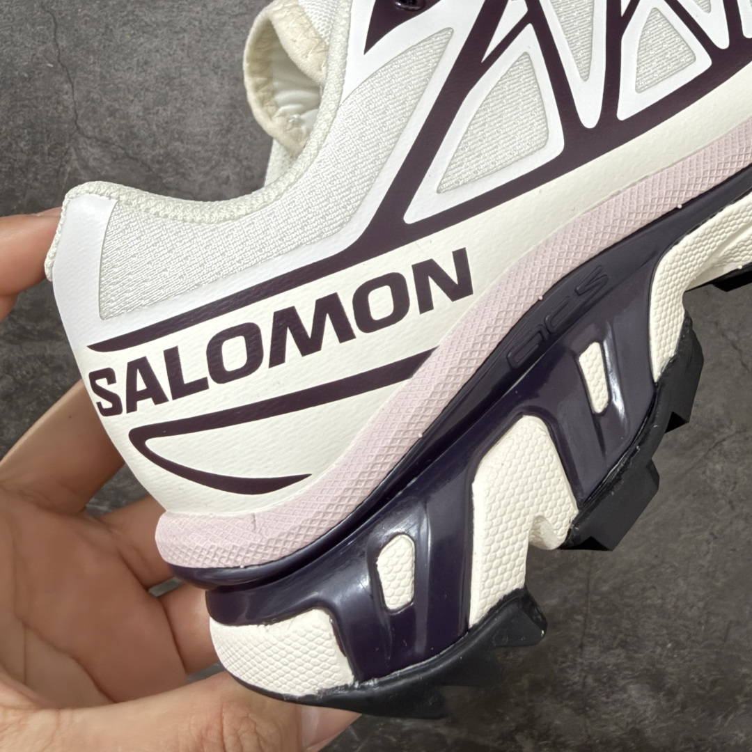 图片[3]-【OG高端礼盒版】SALOMON萨洛蒙 XT-6 舒适百搭 户外越野耐磨包裹性支撑 男女同款低帮跑步鞋 478646 全新品质 巅峰之作 所有配色均购物原版拆解1：1开发 原材料打造 非市场公版便宜货 私模大底 清洁度比市场所有版本都高 全套原纸板楦头开发 原厂网布配套 确保原汁原味 完美呈现版型 原档数据独家私模五层组合大底 原装Ortholite轻量化鞋垫 中底布带钢印编号 原厂TPU锁扣 进口港宝加持 后跟自然饱满 还原公司包裹性 鞋面采用SENSIFT贴合技术 全方位贴合包裹脚型 鞋跟部鞋底牵引设计 提供强大的抓地性能 更适应野外崎岖不平的道路 其3D ADVANCED CHASSIS底盘 材料轻量大化 钉齿设计更具稳定性 防护性 鞋底易磨损区运用CONTAGRIP高耐磨材料 应对城市硬质路面长距离跑考验 尺码：36 36.5 37.5 38 38.5 39 40 40.5 41 42 42.5 43 44 45 46-选品中心