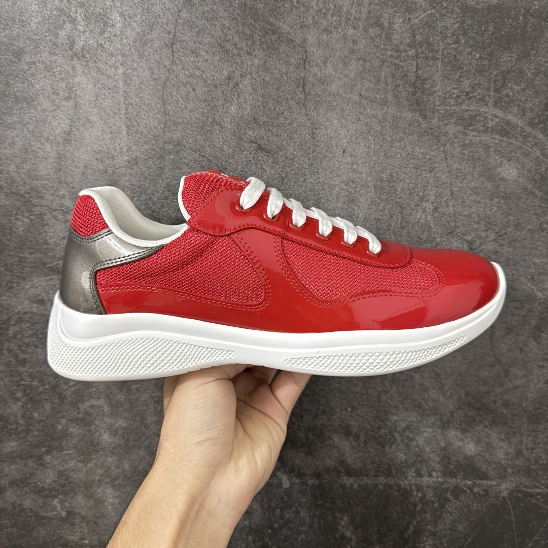 【海淘专供版】普拉达 Prada Linea Rossa 海外畅销版 低帮休闲运动鞋 海淘代购同渠道品质 高端零售 外贸充正专供 完美楦型 正确卡色 质感媲美原版 细节与原版一致 请注意区分市面版本 尺码：38 39 40 41 42 43 44 45 46 47-选品中心
