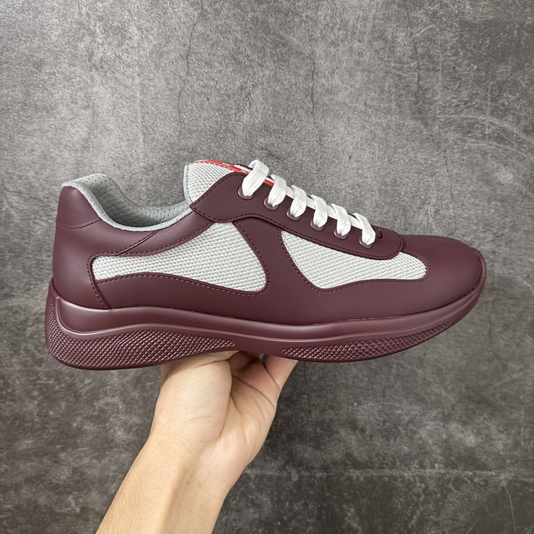 【海淘专供版】普拉达 Prada Linea Rossa 海外畅销版 低帮休闲运动鞋 海淘代购同渠道品质 高端零售 外贸充正专供 完美楦型 正确卡色 质感媲美原版 细节与原版一致 请注意区分市面版本 尺码：38 39 40 41 42 43 44 45 46 47-选品中心