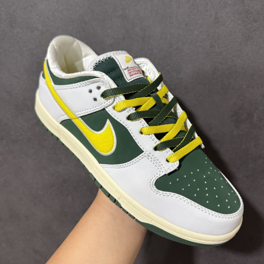 图片[3]-【公司级】Nike SB Dunk Low 低帮休闲板鞋 独家版型蒸餾加工帶來的是更好的视觉和脚感体验大厂纯原品质出货 清洁度 电绣工艺 皮料切割干净无任何毛边 细节完美 货号：IM4413-100 尺码：36-46-选品中心