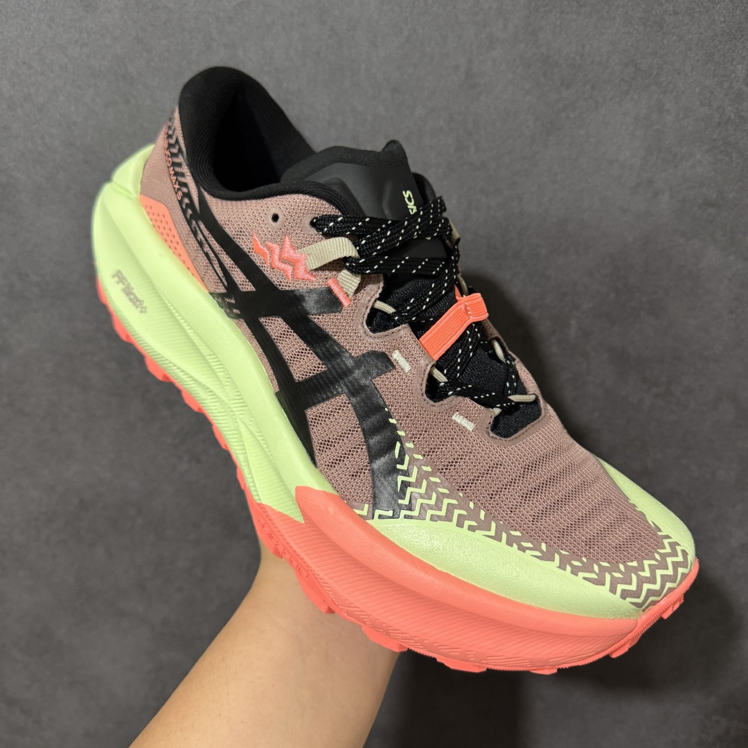 图片[3]-【公司级】ASICS GEL-TRABUCO MAX 5 亚瑟士 网面透气 耐磨 越野跑步鞋 这双鞋的外观设计超级吸引人 简约大气 色彩搭配也很时尚 ASICS亚瑟士的独家GEL缓震科技 在跑步过程中感受到前所未有的舒适感 脚底仿佛踩在云端一般轻盈 这双鞋的抓地力也非常出色 无论是湿滑的泥泞小路还是崎岖的山路 它都能牢牢地抓住地面 货号： 1011C164-600 尺码： 36-45带半码-选品中心