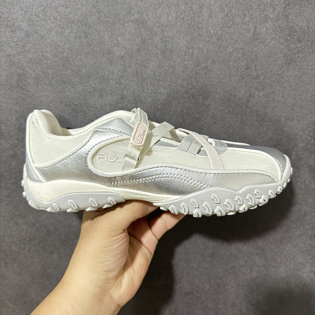 【公司级】FILA斐乐PEBBLE SANDAL芭蕾鞋复古时尚百搭休闲舒适透气耐磨减震溯溪鞋 货号：F52W622493FSW 尺码：35.5-40带半码-选品中心