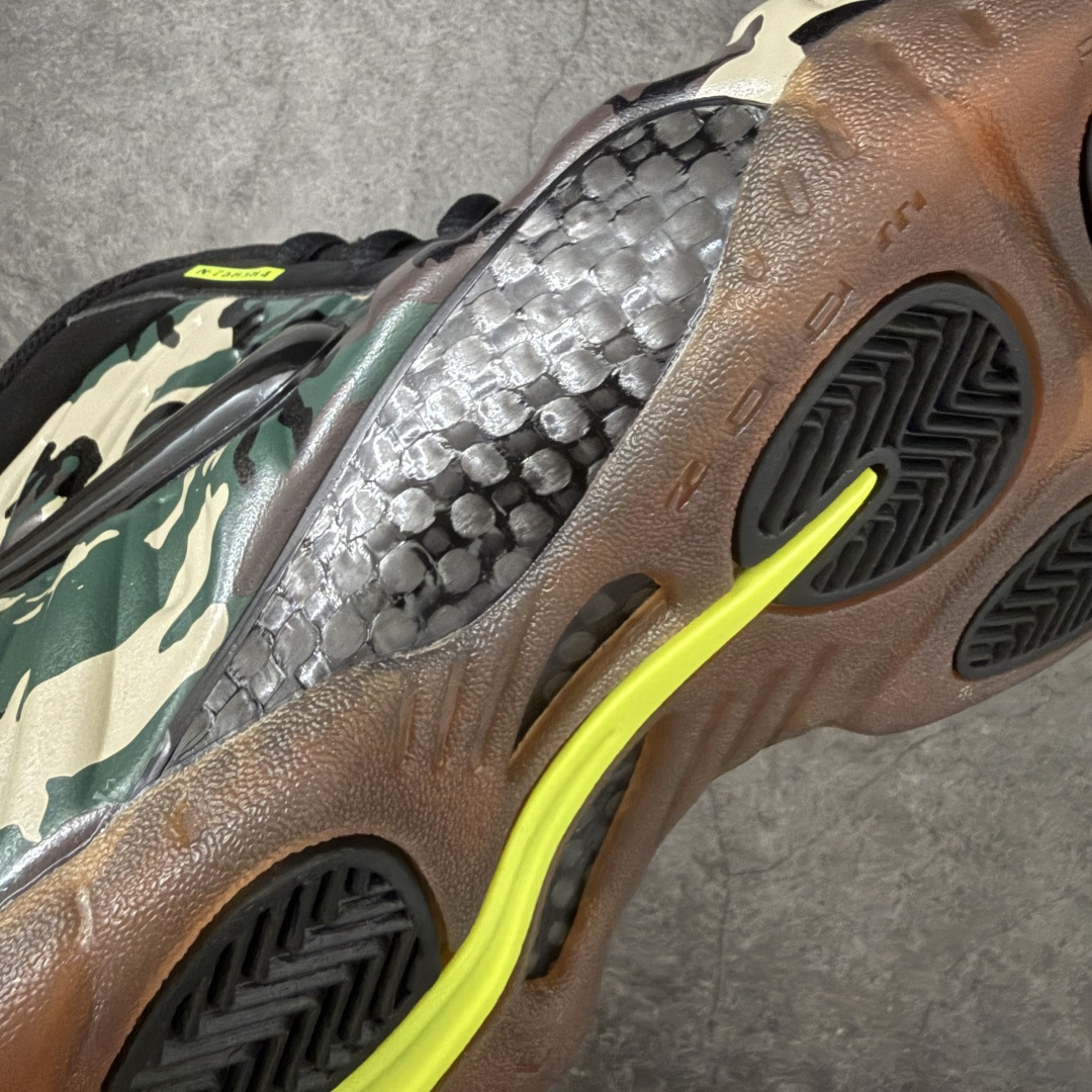 图片[9]-【莞产纯原】Air Foamposite One 陆军绿迷彩 IM5204-001 莞产原底面 公司渠道同模具 鞋型发泡360度无死角 双层Zoom气垫植入 中底完美注胶 搭载原厂碳纤维材质 尺码： 40 40.5 41 42 42.5 43 44 44.5 45 46 47.5-选品中心