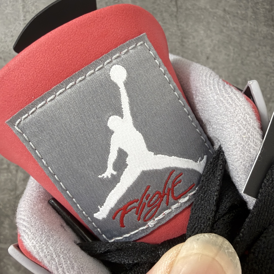 图片[6]-【原厂版】 Air Jordan AJ4 Retro 2025复刻公牛红黑 FQ8138-600 全新升级改良 原鞋原楦原纸板同源开发 完美呈现乔4的版型 内侧正确双色网格 还原细节 原厂皮料 正确气垫颜色 正确网格工艺 正确拉帮工艺 全鞋原装材料制作 原档案原模具打造 支持全方位与正品对比 尺码：40-47.5-选品中心