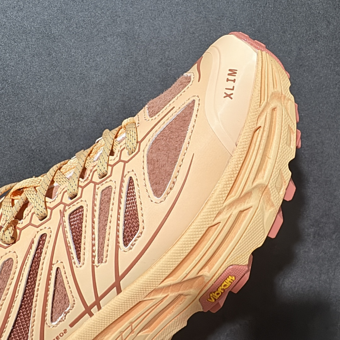 图片[8]-【公司级】HOKA ONE ONE Mafate Speed 2 TS Low 轻量低帮户外越野跑鞋 户外山脉越野轻量运动跑鞋 鞋面用轻的无缝架构 鞋带用了弹性不易松脱的扁宽弹性鞋带 轻薄的TPU贴在透气的鞋面上 以前掌与中掌部分进行加宽 橡胶大底 EVA缓震鞋底用滚动平衡技术引导跑者自然步态 货号：1181770 尺码：36 36.5 37.5 38 38.5 39 40 40.5 41 42 42.5 43 44 45-选品中心