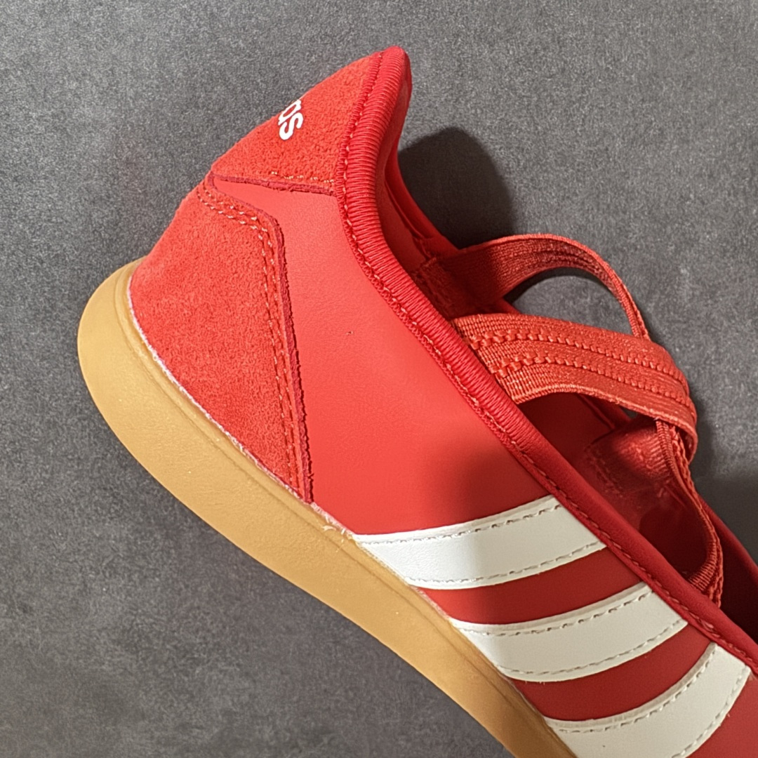 图片[7]-【公司级】adidas BARREDA Mary Jane 舒适贴合 玛丽珍鞋 复古风玛丽珍鞋，通勤约会逛街都适合，红白拼色圆头搭碎花裙更有法式味道，松紧带穿脱省心，织物鞋面透气贴合，一整天轻盈不累脚，春夏秋都好穿。 货号：HQ7398 尺码：36 36.5 37.5 38 38.5 39 40 40.5 41 42-选品中心