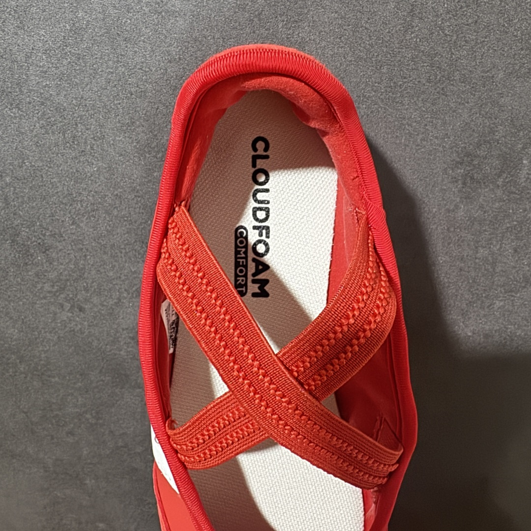 图片[6]-【公司级】adidas BARREDA Mary Jane 舒适贴合 玛丽珍鞋 复古风玛丽珍鞋，通勤约会逛街都适合，红白拼色圆头搭碎花裙更有法式味道，松紧带穿脱省心，织物鞋面透气贴合，一整天轻盈不累脚，春夏秋都好穿。 货号：HQ7398 尺码：36 36.5 37.5 38 38.5 39 40 40.5 41 42-选品中心