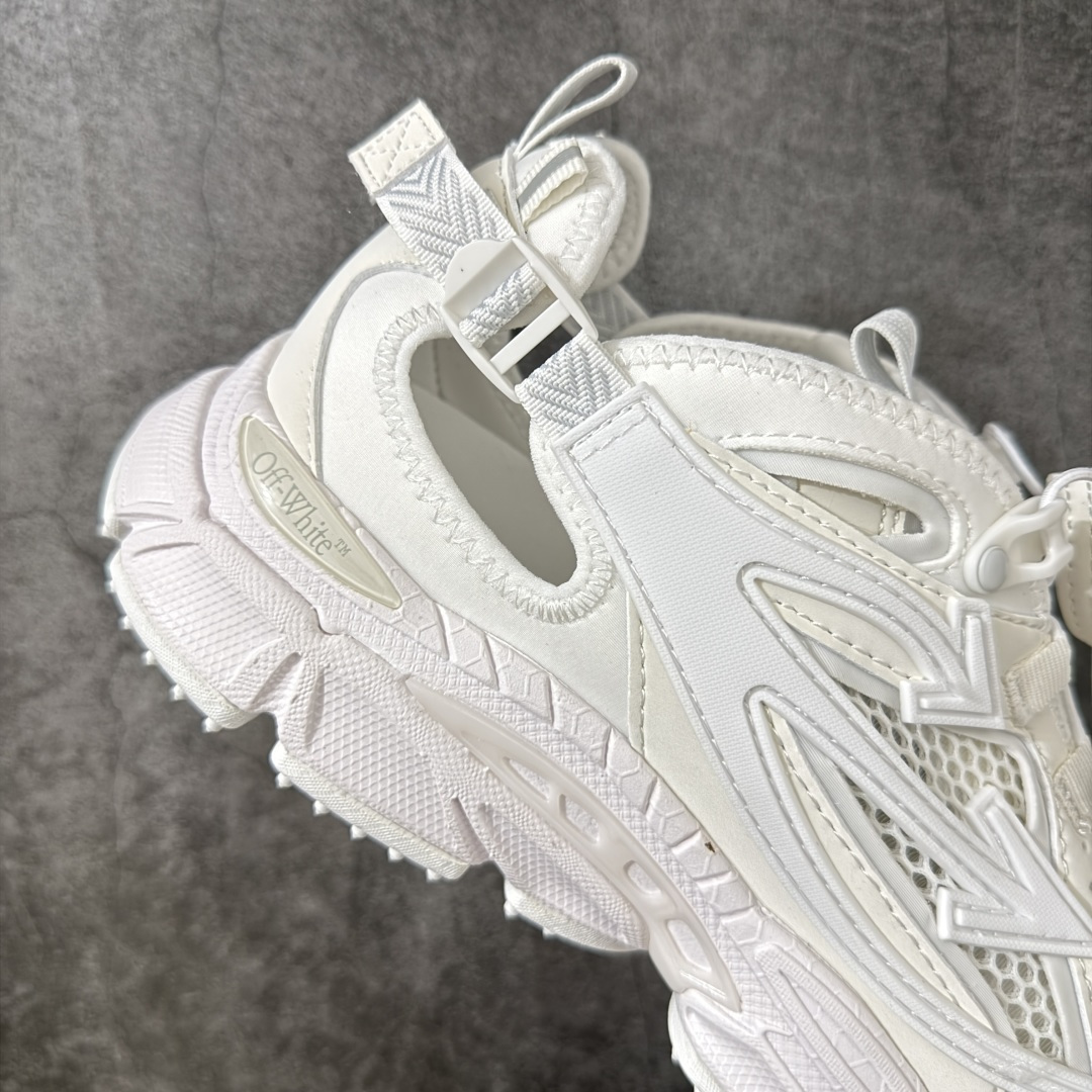 图片[7]-【OK纯原版本】OFF-WHITE OW运动鞋 春夏走秀款球鞋 所有配件均通过定做出产正品裁片 原版比例大箭头定制网眼布双拼牛皮进口机器针车 数控针距精准做工不输大牌里层为高密度透气网眼布/垫脚羊皮私模重工抓地橡胶底 后跟坡度最贴切原版鞋型脱模 厚底约4CM 原盒包装配 TPU大底 尺码：35-46-选品中心