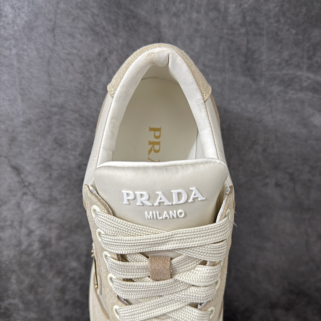 图片[8]-【莞产礼盒】普拉达PRADA 女鞋新款 厚底水洗帆布鞋 广东纯原大厂出品👏 内里羊皮 最新厚底时尚走秀单鞋 重版推出 优雅大方 大底：一比一开模底 原版包装 跟高5cm 原版金属三角扣 货号： SPAZZOL2118 尺码：35.36.37.38.39.40-选品中心