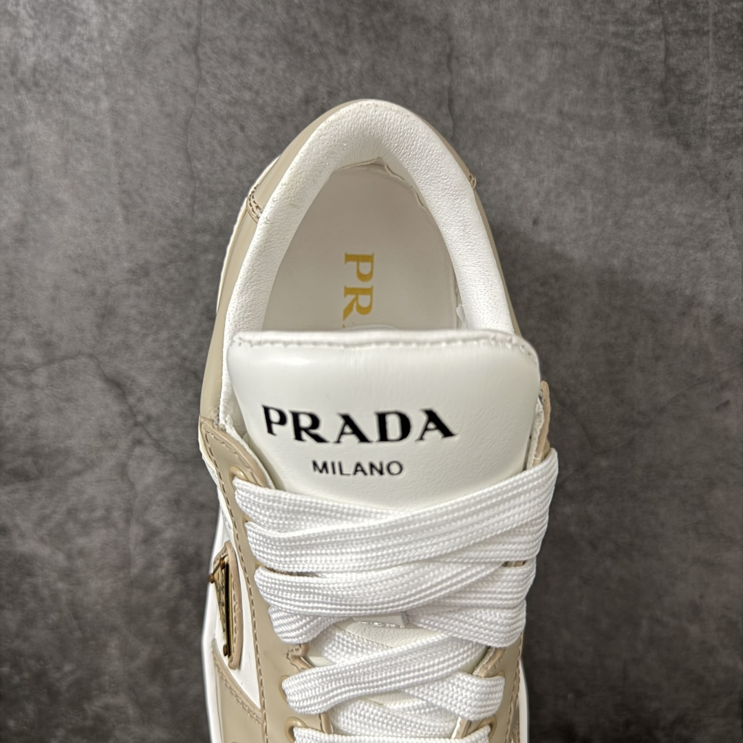 图片[8]-【莞产礼盒】普拉达PRADA 女鞋新款 厚底水洗帆布鞋 广东纯原大厂出品👏 内里羊皮 最新厚底时尚走秀单鞋 重版推出 优雅大方 大底：一比一开模底 原版包装 跟高5cm 原版金属三角扣 货号： SPAZZOL2118 尺码：35.36.37.38.39.40-选品中心