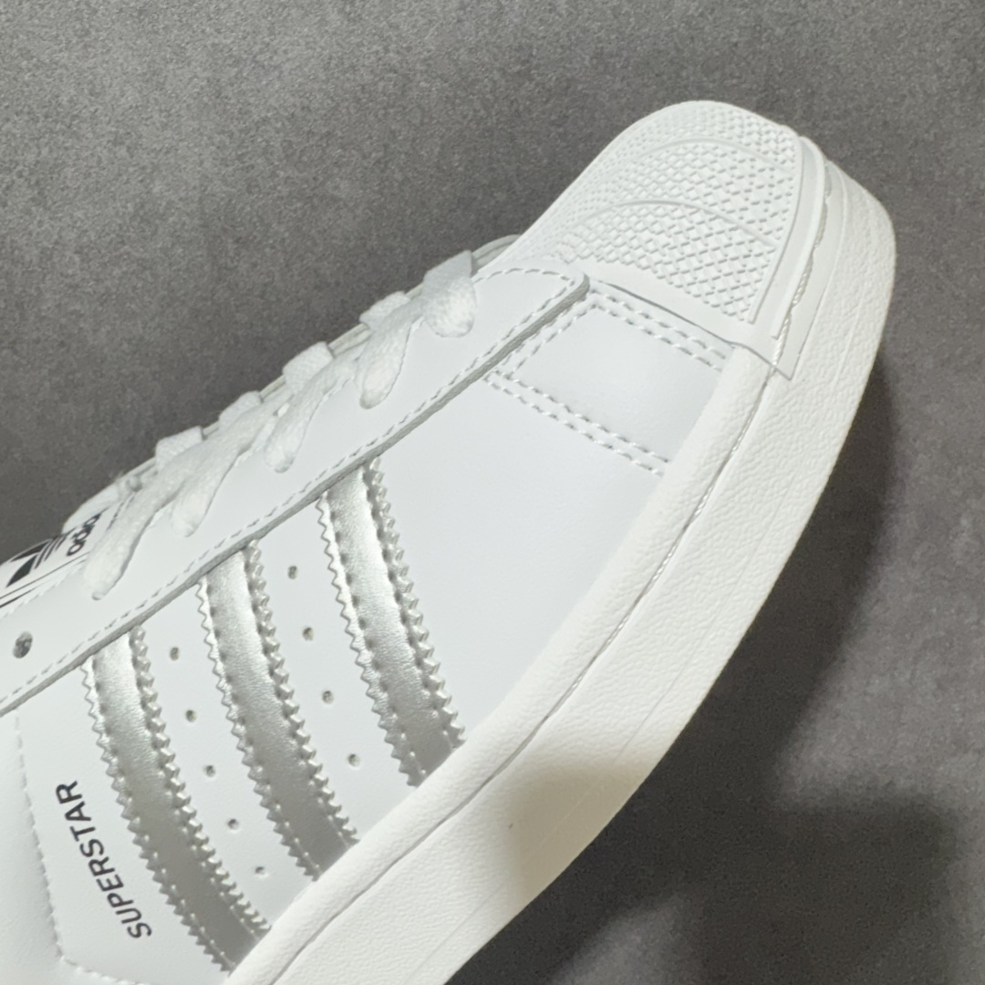 图片[8]-【公司级】Adidas Originals Superstar II全新配色 贝壳头休闲板鞋 独家控货 平台正单 全鞋百分百原材料 全鞋电脑针车 Logo针车间距针数原版一致 皮料切割冲裁零瑕疵 原鞋一致含胶量大底 原盒中文内外标 大几率过验 不对比市面只对比原鞋 只服务最高端市场 货号：JI0079 尺码：35-45带半码-选品中心