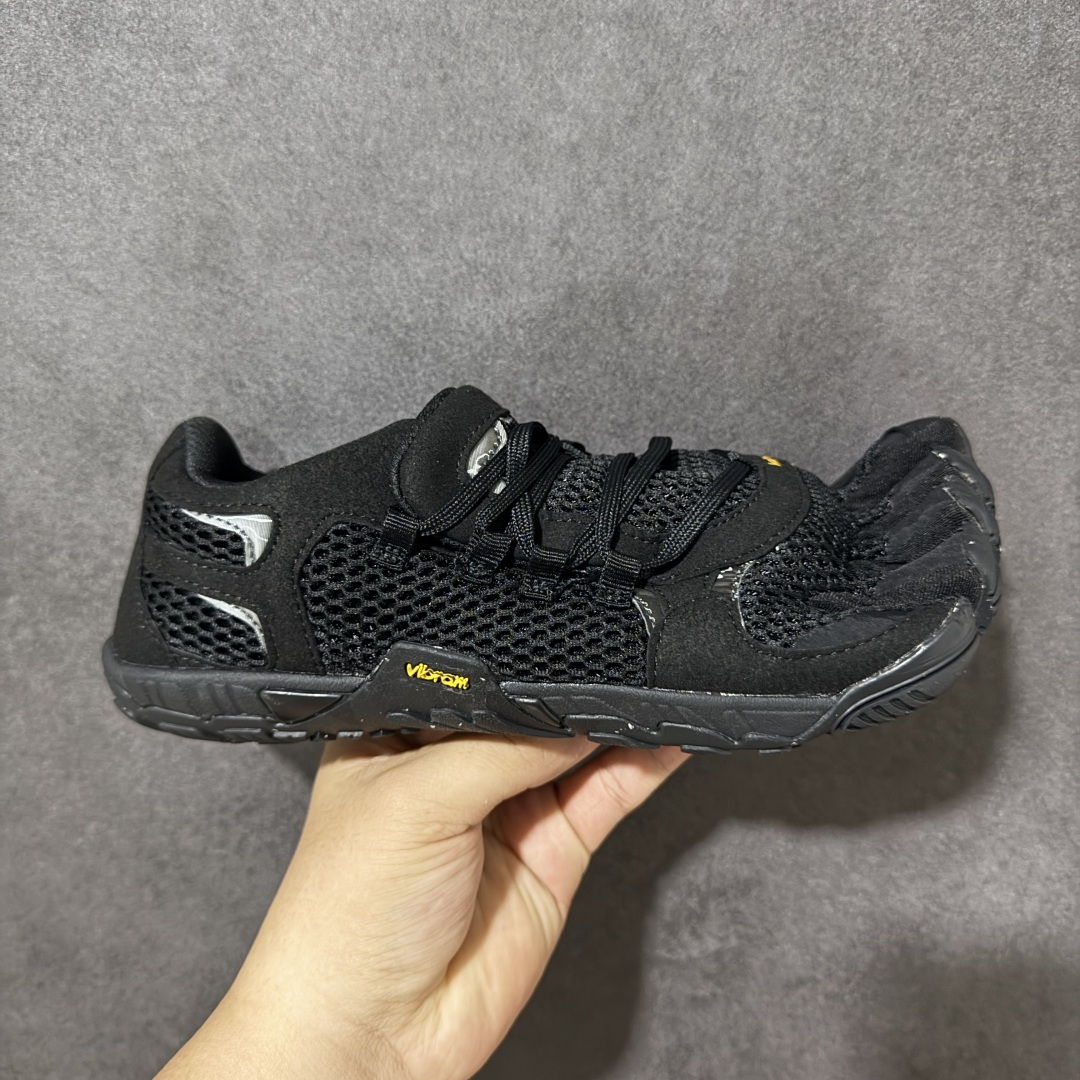 【公司级】Vibram Roadaround 2 健身赤足深蹲支撑速干运动五指鞋 货号：25M1802 Black/Black  尺码：36 37 38 39 40 41 42 43 44 45 46 47-选品中心